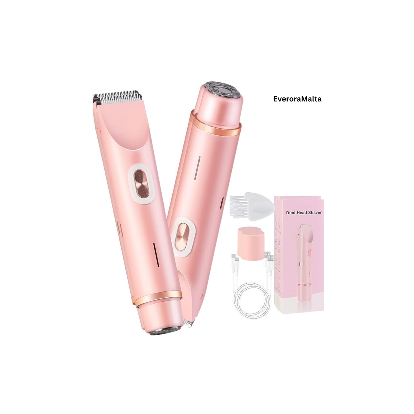 Everora 2-in-1 Body Shaver